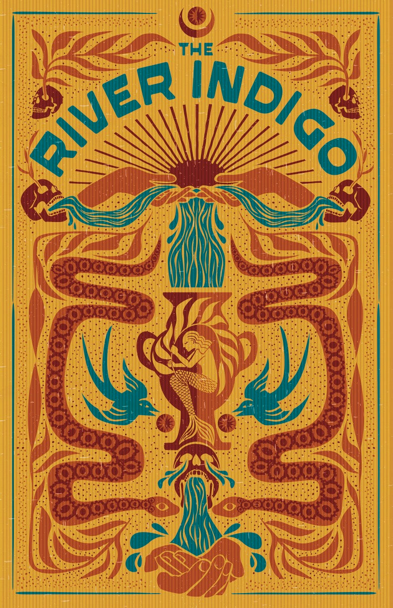 "the river indigo" art print
